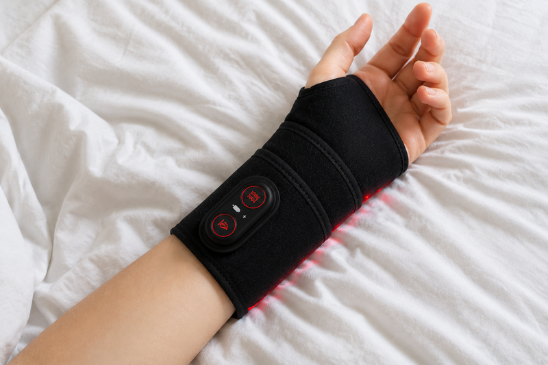 Red Light + Vibration Wrist Wrap
